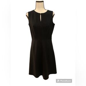 Calvin Klein | little black dress with eyehole front